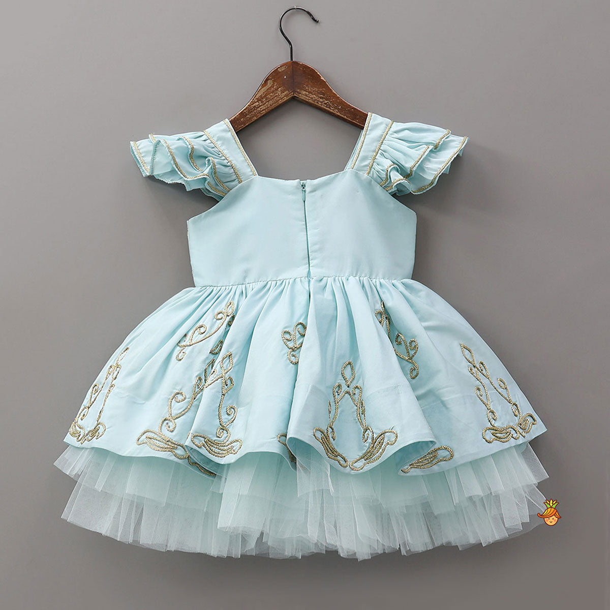 Gracefully Embroidered Dress