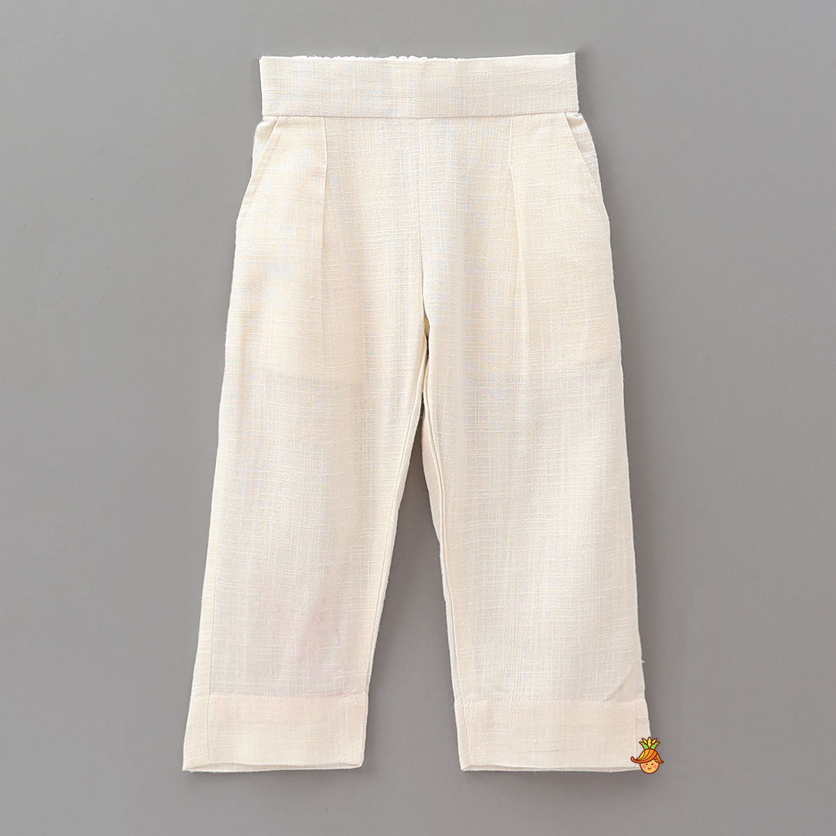 Pre Order: Motif Work Kurta And Pocket Detail Pyjama
