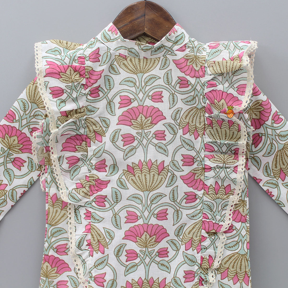 Intricate Floral Printed Top