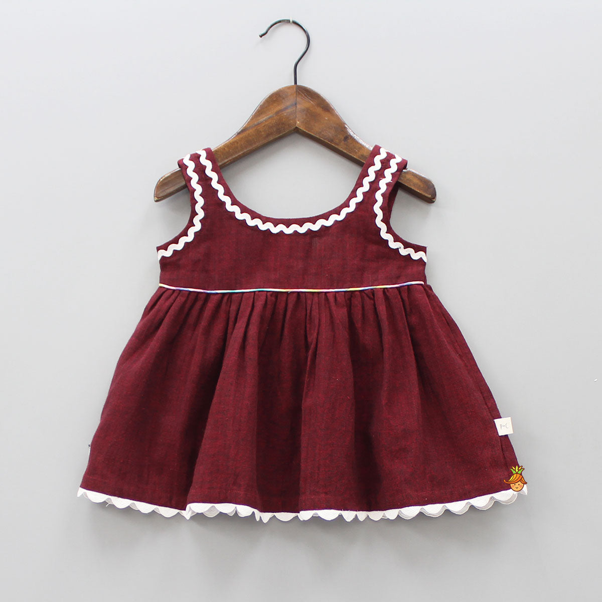 Pre Order: Lace Work Infant Top And Bloomer Set