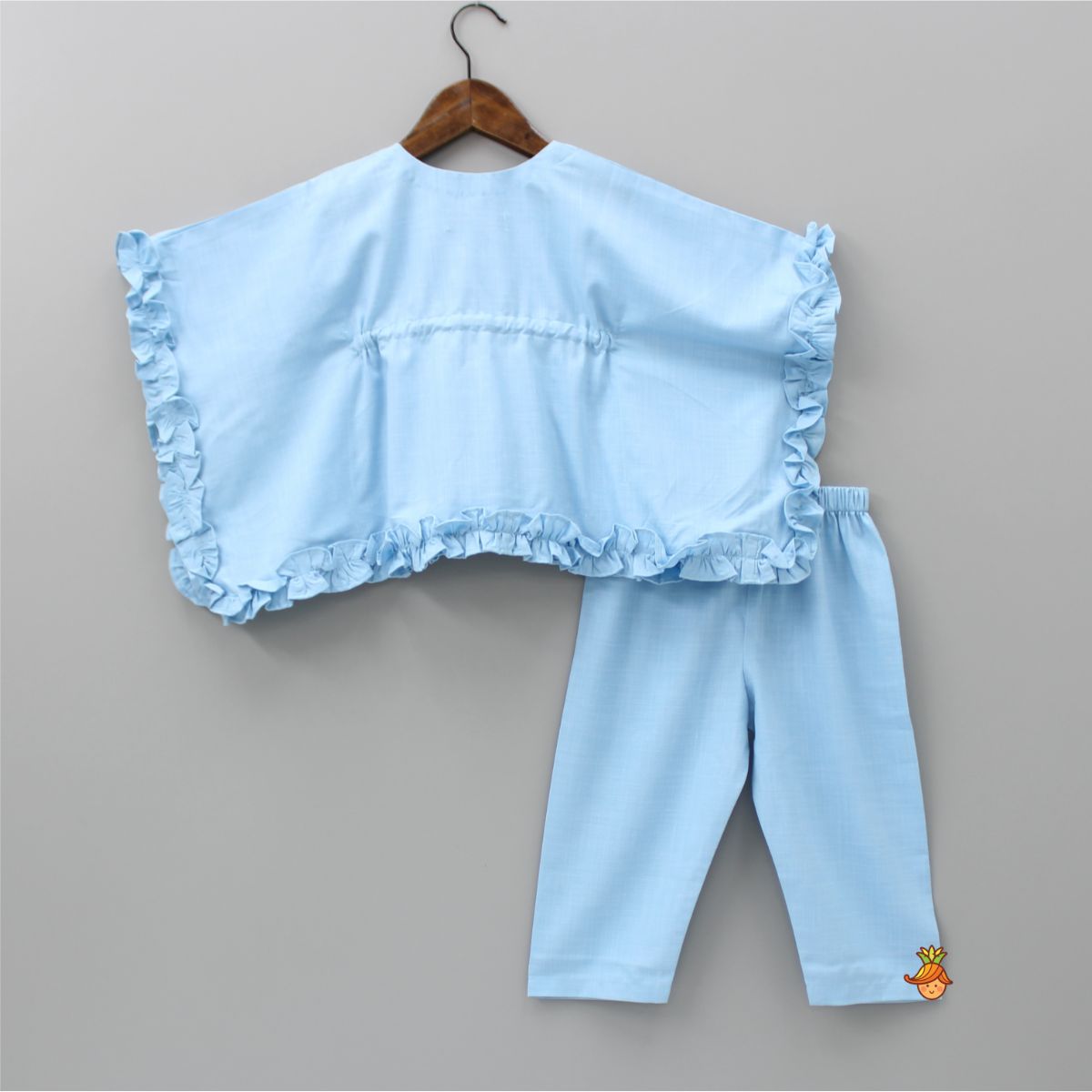 Frilly Kaftan Top And Pant