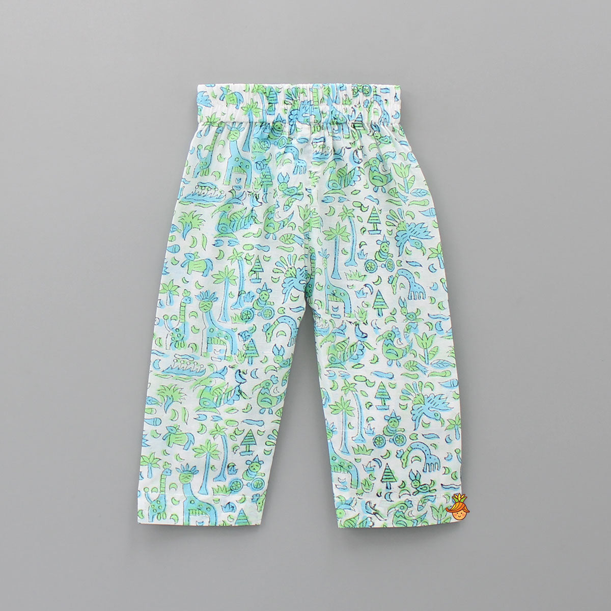 Pre Order: Jungle Theme Printed Multicolour Sleepwear