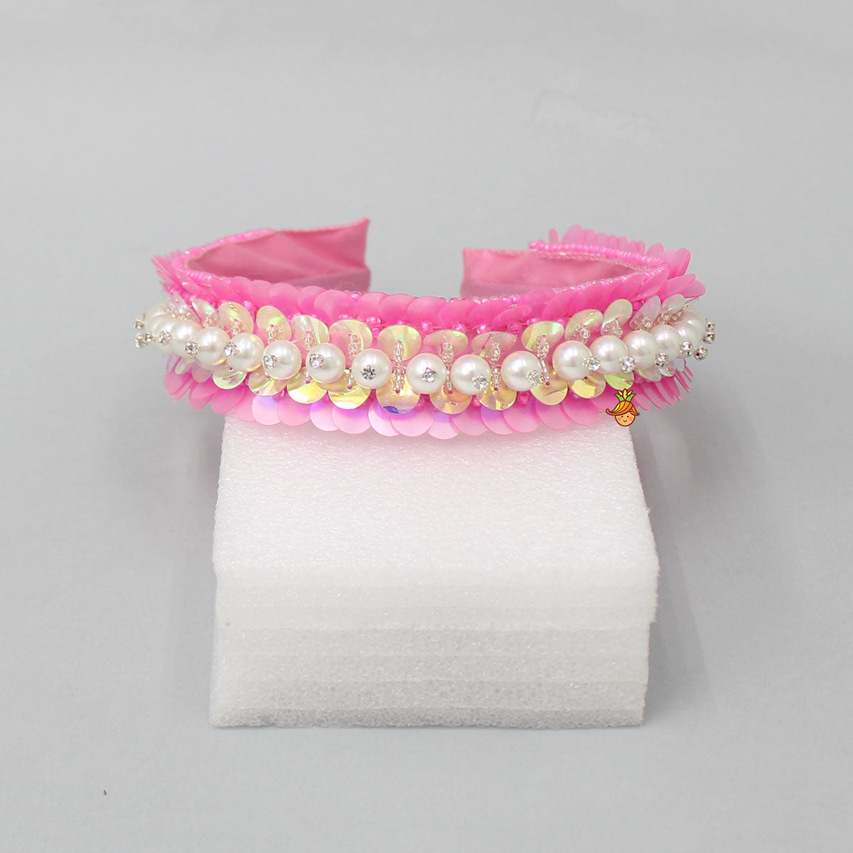 Stunning Beads And Sequins Work Hair Band