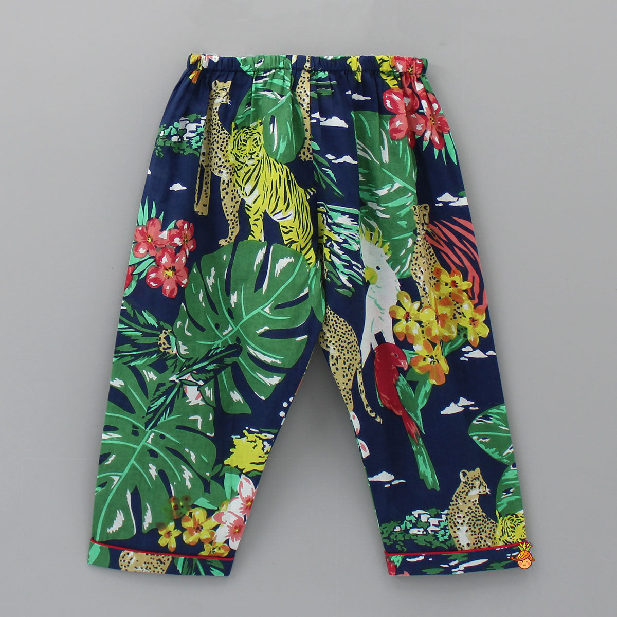 Pre Order: Jungle Theme Printed Cotton Sleepwear