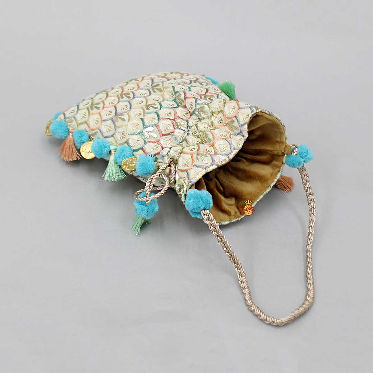 Pre Order: Exquisite Embroidered Potli Bag