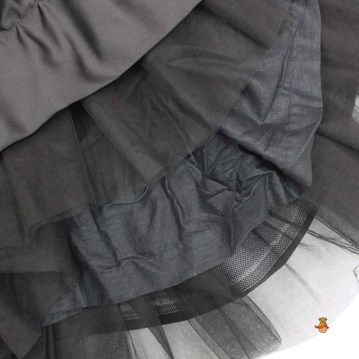 Pre Order: Elegant Black Sequined Bow Adorned Dress